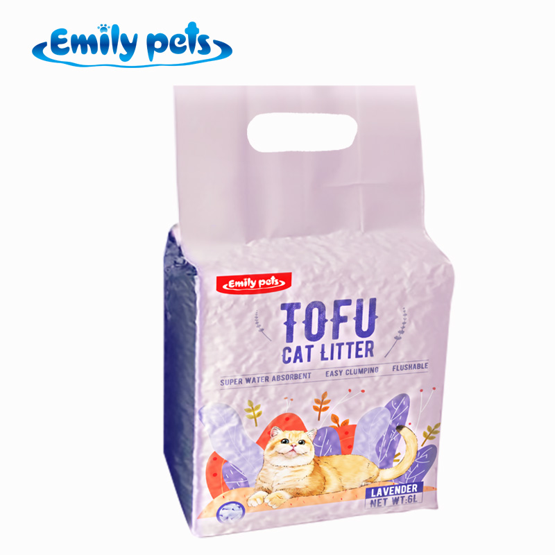 Tofu Cat Litter Cleaning Flushable 100 Natural Quickly Dissolve Sand