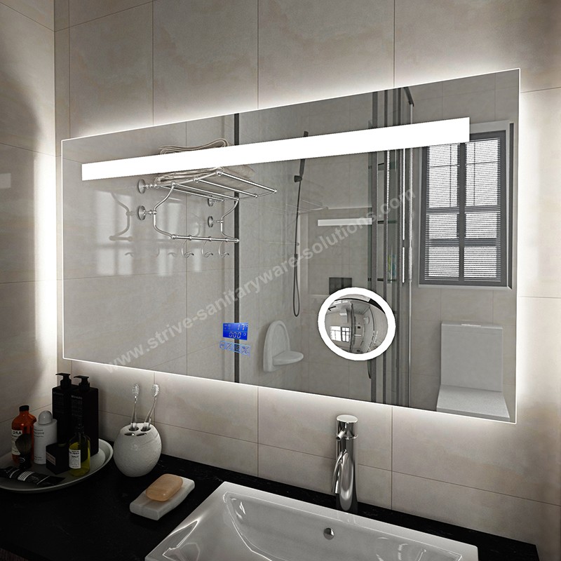 Smart Bathroom Fogless LED Mirror With Bluetooth Strive Bathroom