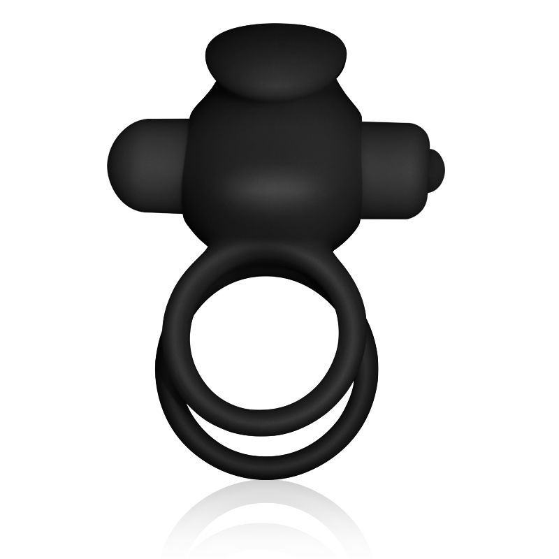 Vibrating Dual Penis Cock Ring With Bunny Ears And Bullet Vibrator 10 Vibration Modes For Longer
