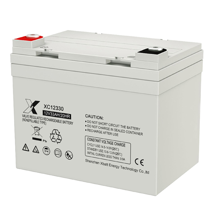 Xbatt 12V33AH Lead Acid Battery For Solar System - Shenzhen Xbatt ...