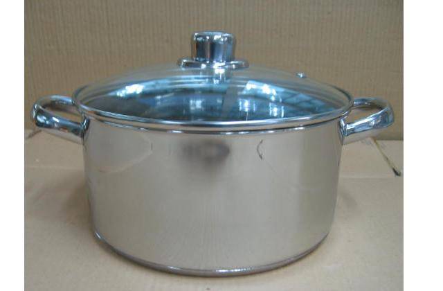 24cm Stainless Steel Stock Pot - ANHUI JINMA M.E.C. IMP.& EXP. CO., LTD ...