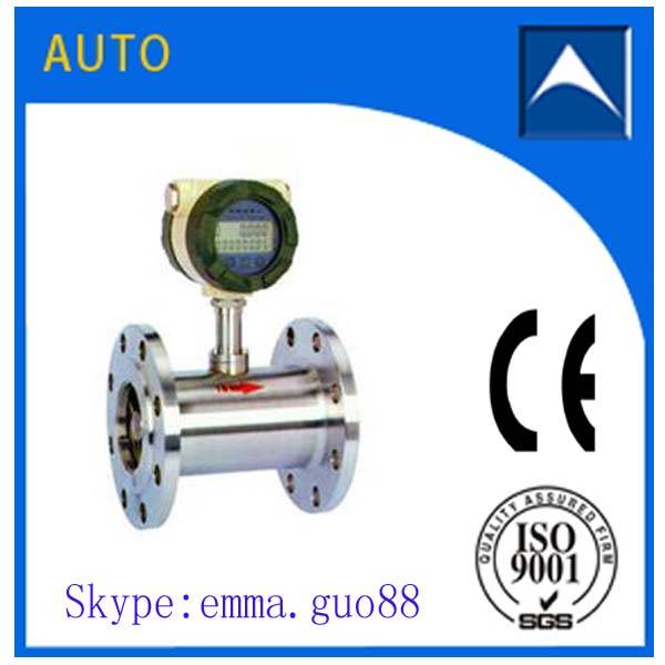 Liquid Flow Meter Turbine Flow Meter With 4 20ma Yantai Auto