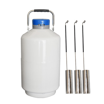 Small Capacity Portable Liquid Nitrogen Container, Cryogenic Liquid 