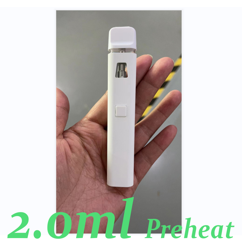 Lead-Free 2ml Disposable Vape Pen For Delta 8 / HHC / THCO Extracts 2g ...