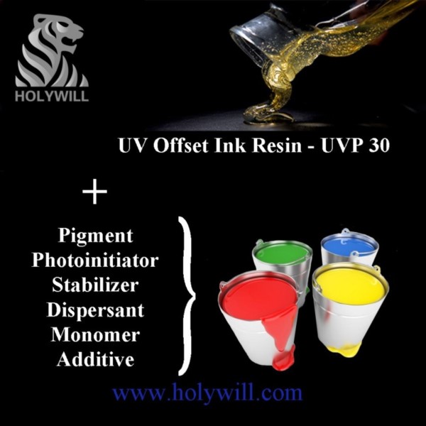 UVP30 UV Curable Ink Resin With Good Ink-Water Balance - JIAXING ...