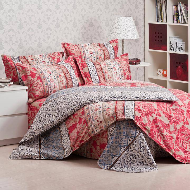 Noeffie Home Textile luxury Sueding Cotton Bedding sets Flat Sheet ...