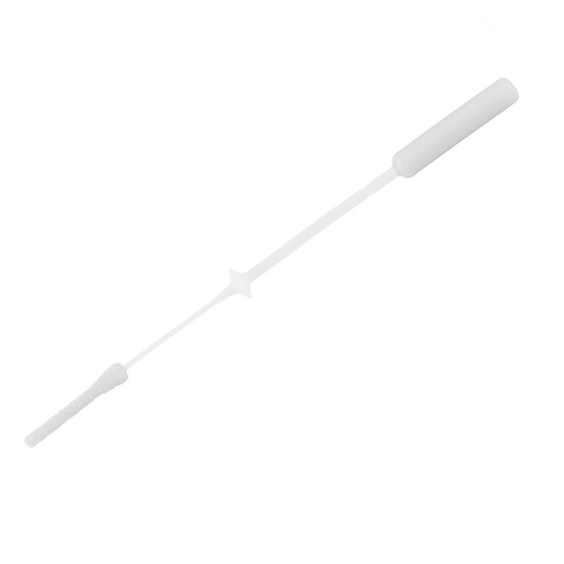 Disposable Nylon Flocked Mid Turbinate Nasal Swab For Nasopharynx ...