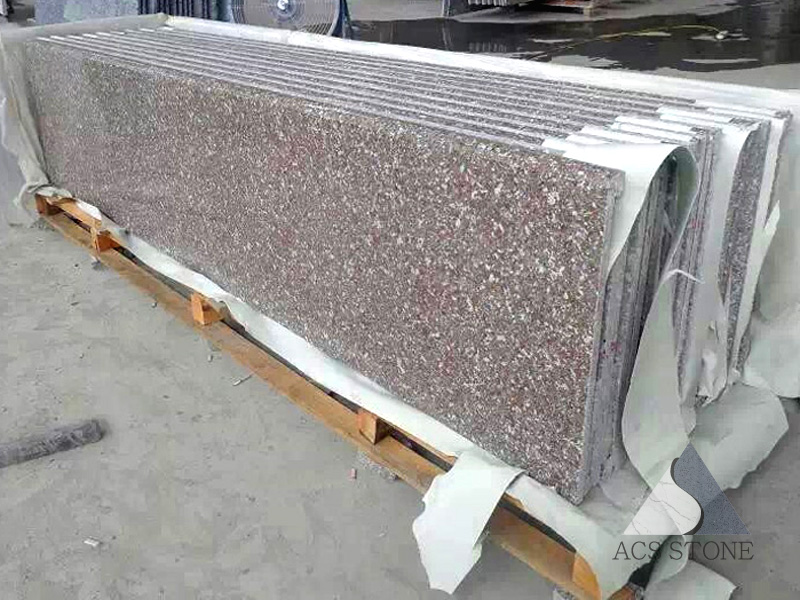 Bainbrook Brown Granite Prefab Countertop Acs Stone Manufacture