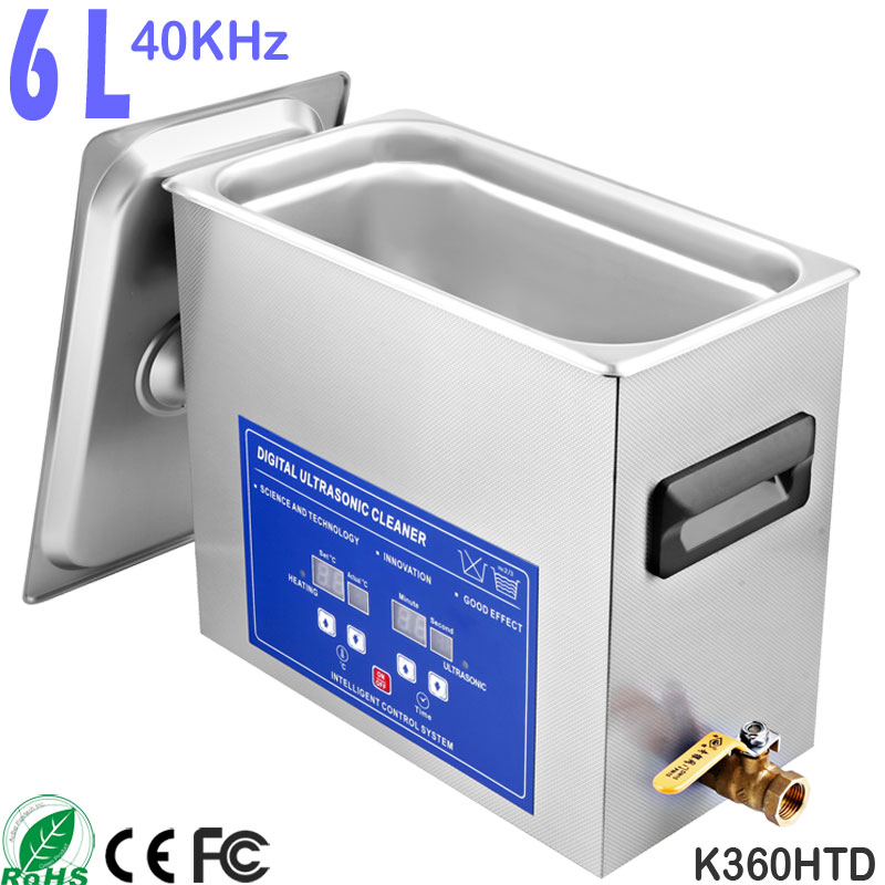 K Htd L Digital Dental Ultrasonic Bath Cleaner For Dentures