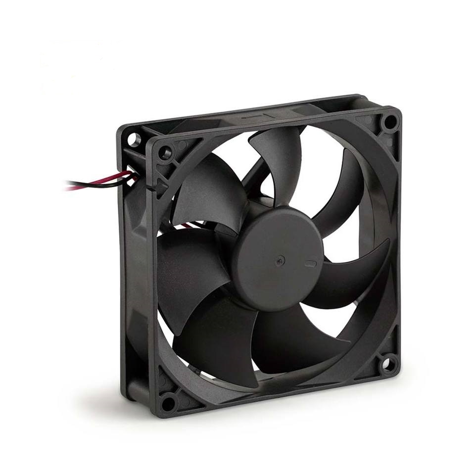 92X92X25mm 12V 24V DC Ventilation Brushless Fan High Performance Case ...