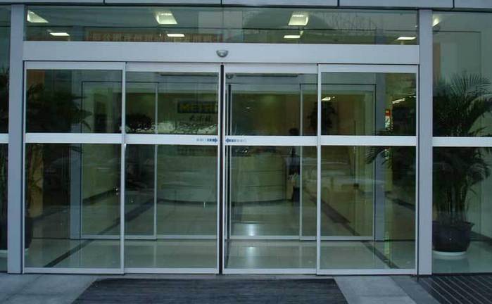 China Automatic Glass Sliding Door Low Price Hangzhou