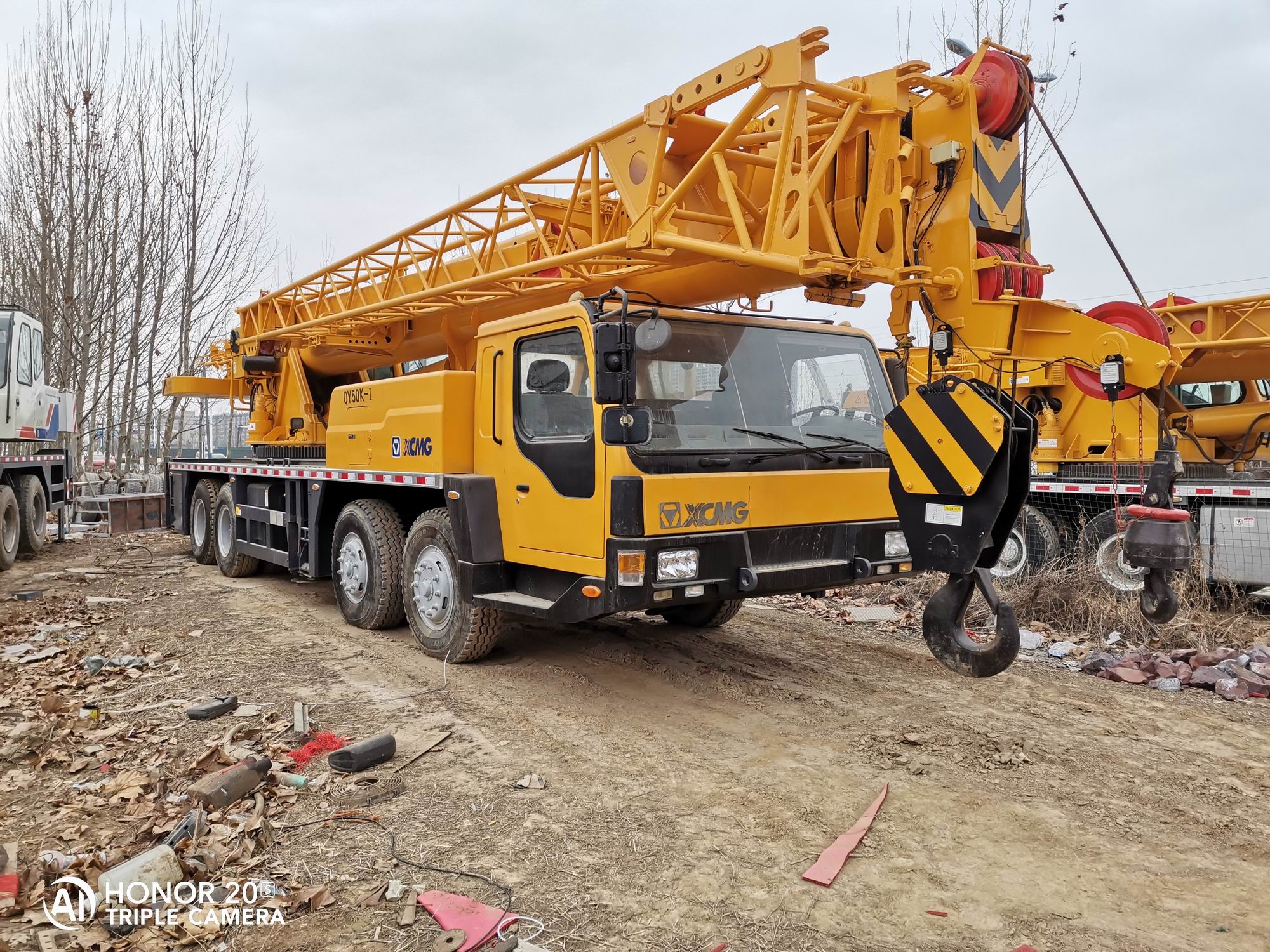 XCMG 50 Ton QY50K-I Truck Crane - Henan Hongtai Construction Machinery ...