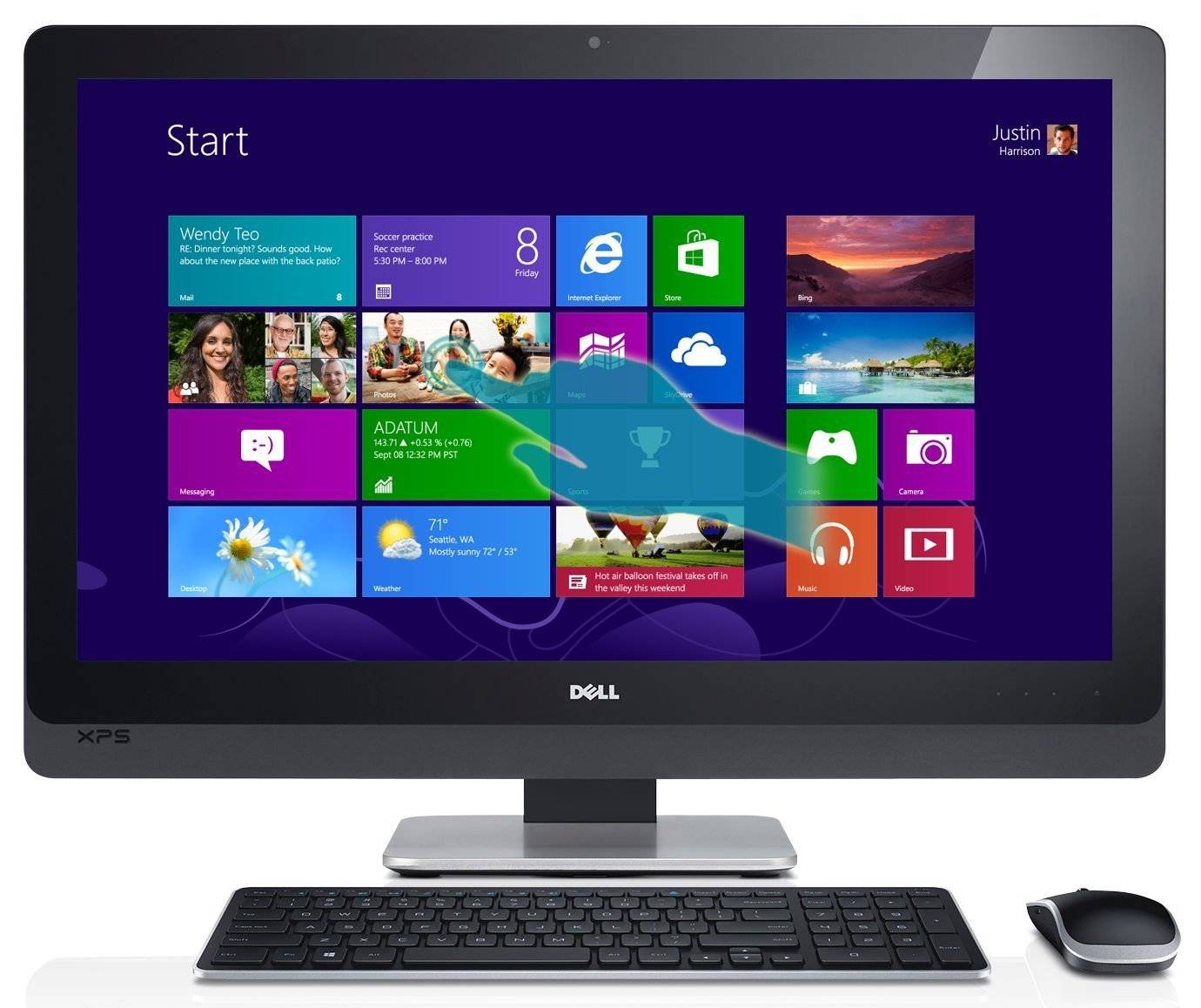 Dell XPS 27-Inch All-in-One Touchscreen Desktop - Love United ...