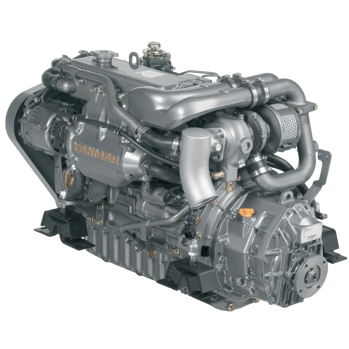 New Yanmar 4JH4-TE 75HP Diesel Marine Engine Inboard Engine - RST ...