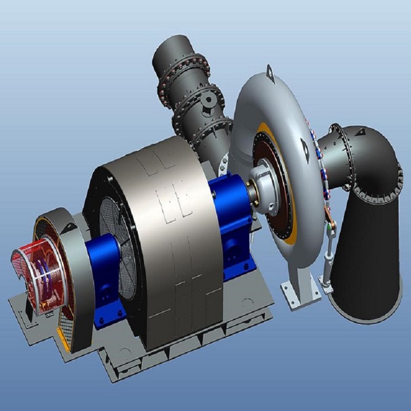 Francis Hydro Hydraulic Turbine Mixed Flow Hydro Turbine Reaction Turbine Chongqing Enrich