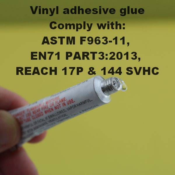 Hot Sale Pvc Glue For Vinyl Fabric Astm F963 11 En71 Part3 Shin Dorn Co