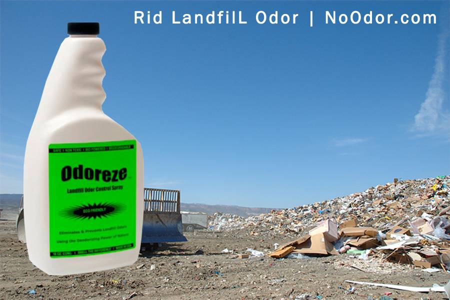 ODOREZE Natural Landfill Odor Control Eco Spray: Treats 2,000 Sq. Ft.to  Destroy Stench - IMTEK Odor Corp.