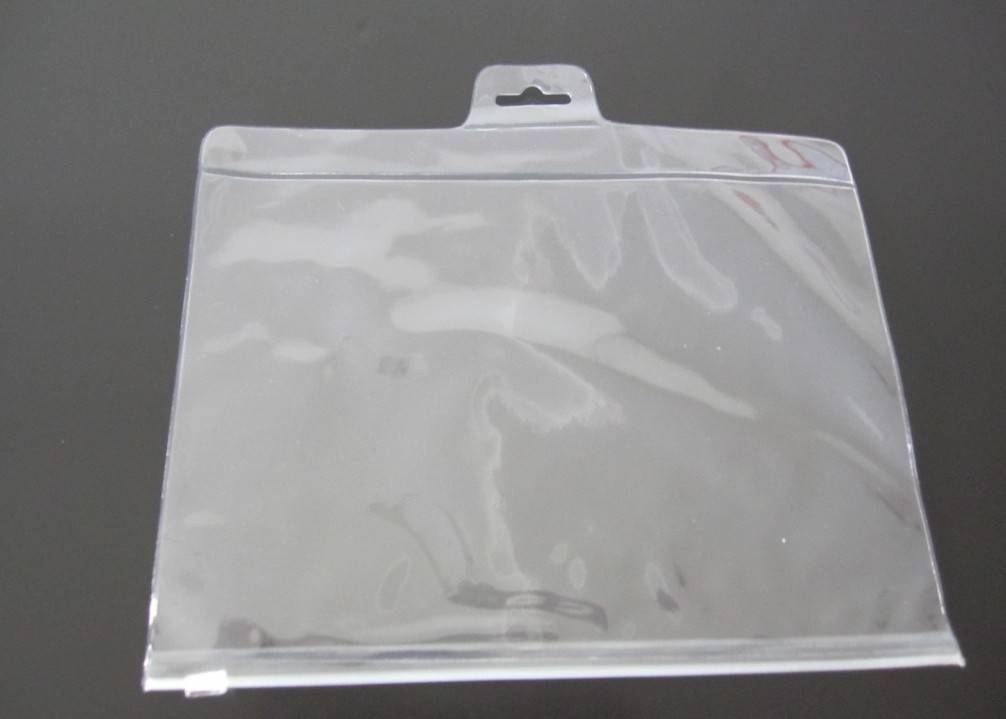 High frequency pvc bag/Clamshell bag/Transparent PVC zip lock bag with ...