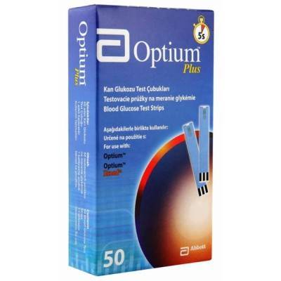 optium plus test strips