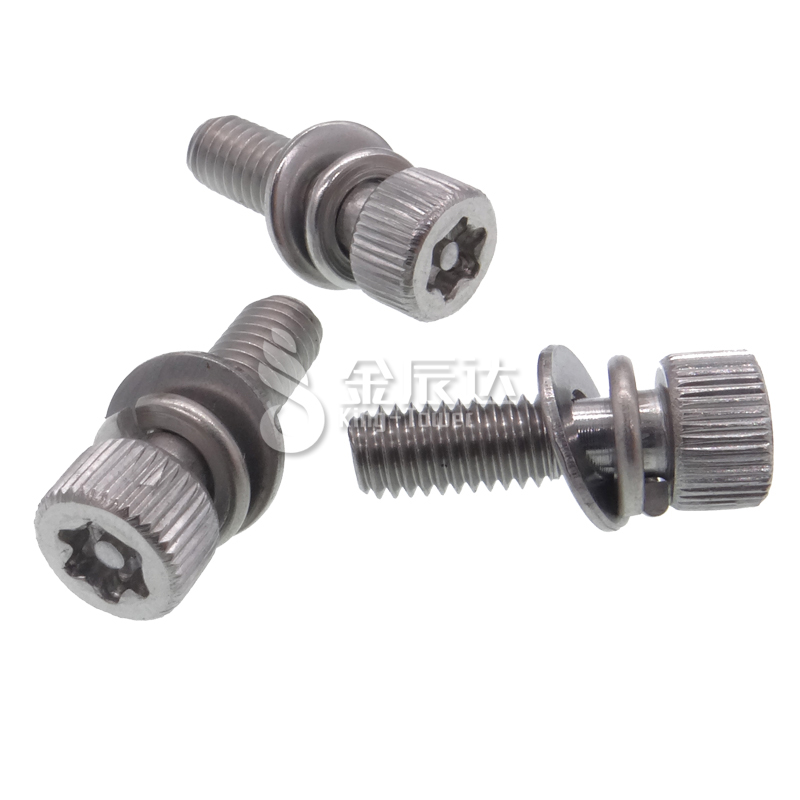 Custom Knurled Head Security Bolts And Nuts - Dongguan King Tower ...