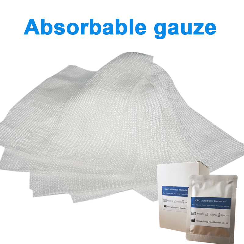 Stop Bleeding Gauze Hemostatic Product Absorbable Gauze - Nantong ...