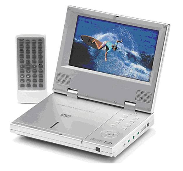 Lcd dvd. Двд проигрыватель портативный с экраном Portable блок питания.