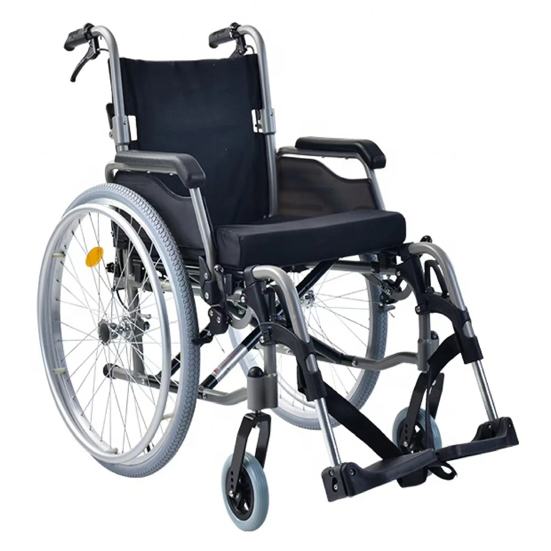 Classic Type Aluminum Quick-Release Folding Manual Wheelchairs For ...