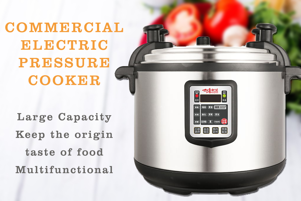 Commercial Electric Pressure Cooker - Three Meals Cooking Technology ...