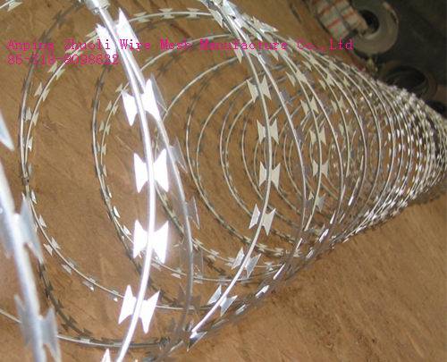 Concertina Razor Coils/razor Wire Flat Wrap Coils/ Concertina Wire ...