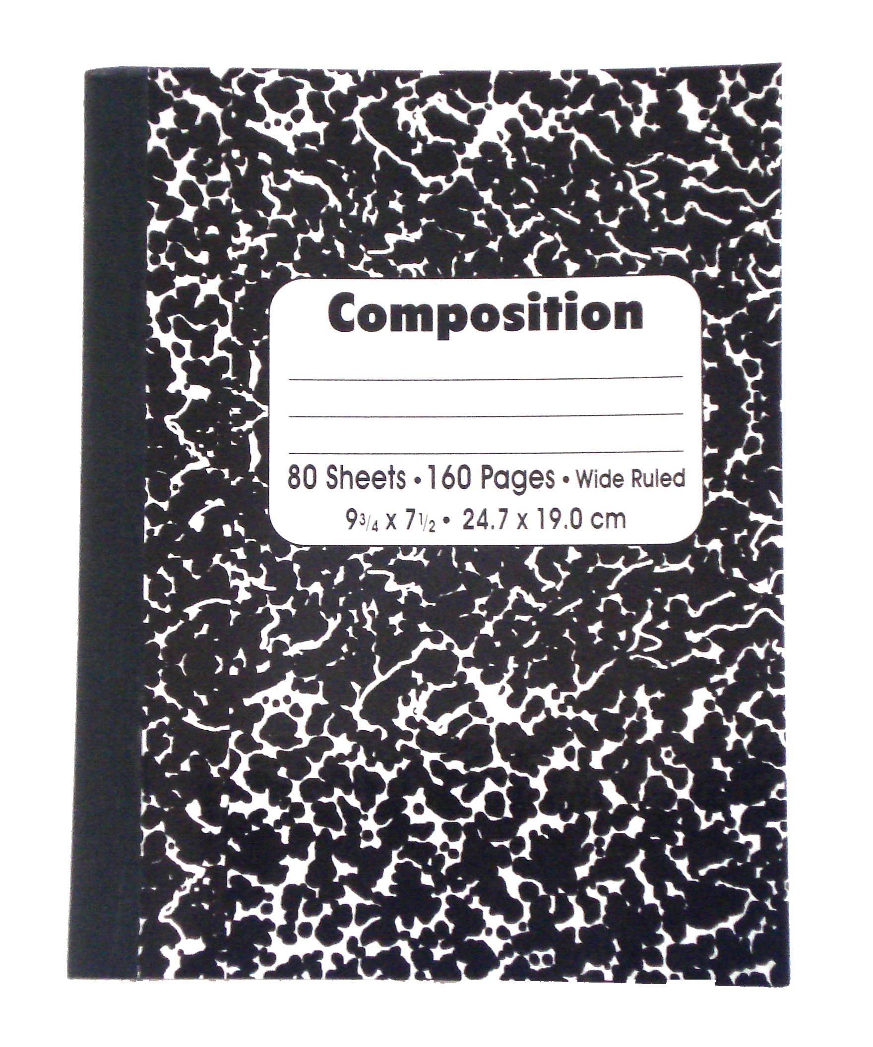 80 Sheets Composition Notebook  Rk International 