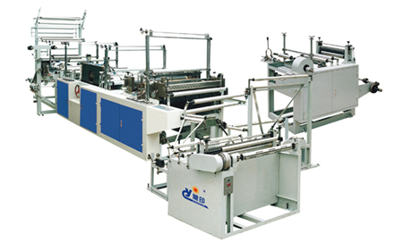 Model RLD Series Ribbon-through Continuous-rolled Bag Making Machine ...