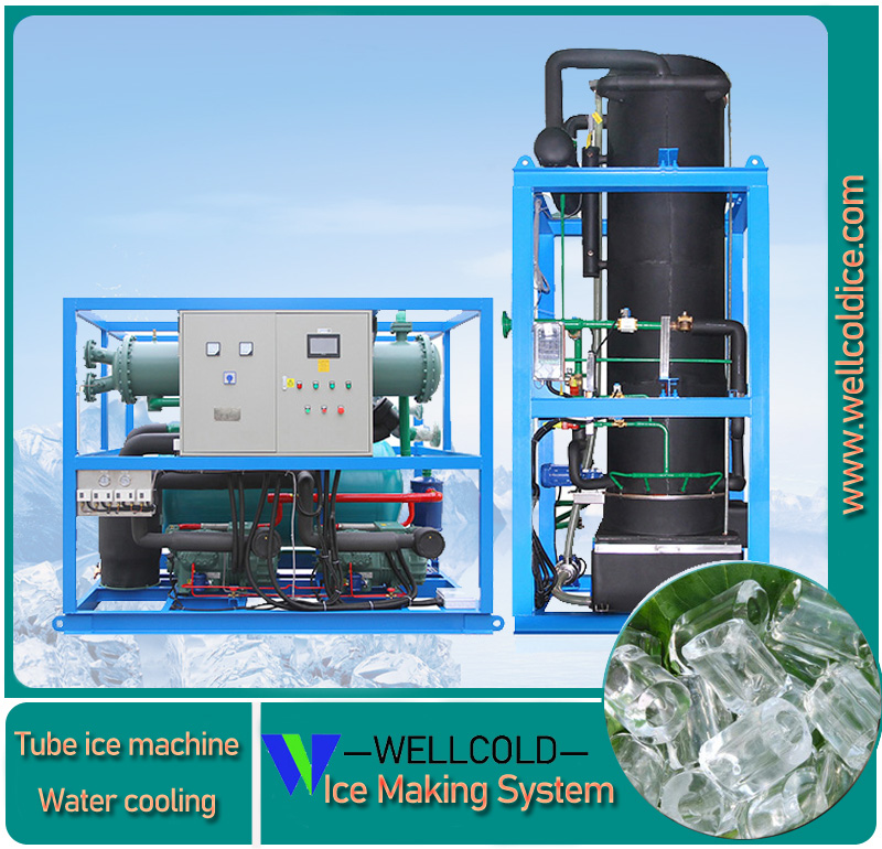 China 60kg Commercial Ice Machine To Meet The Dally Supply Of