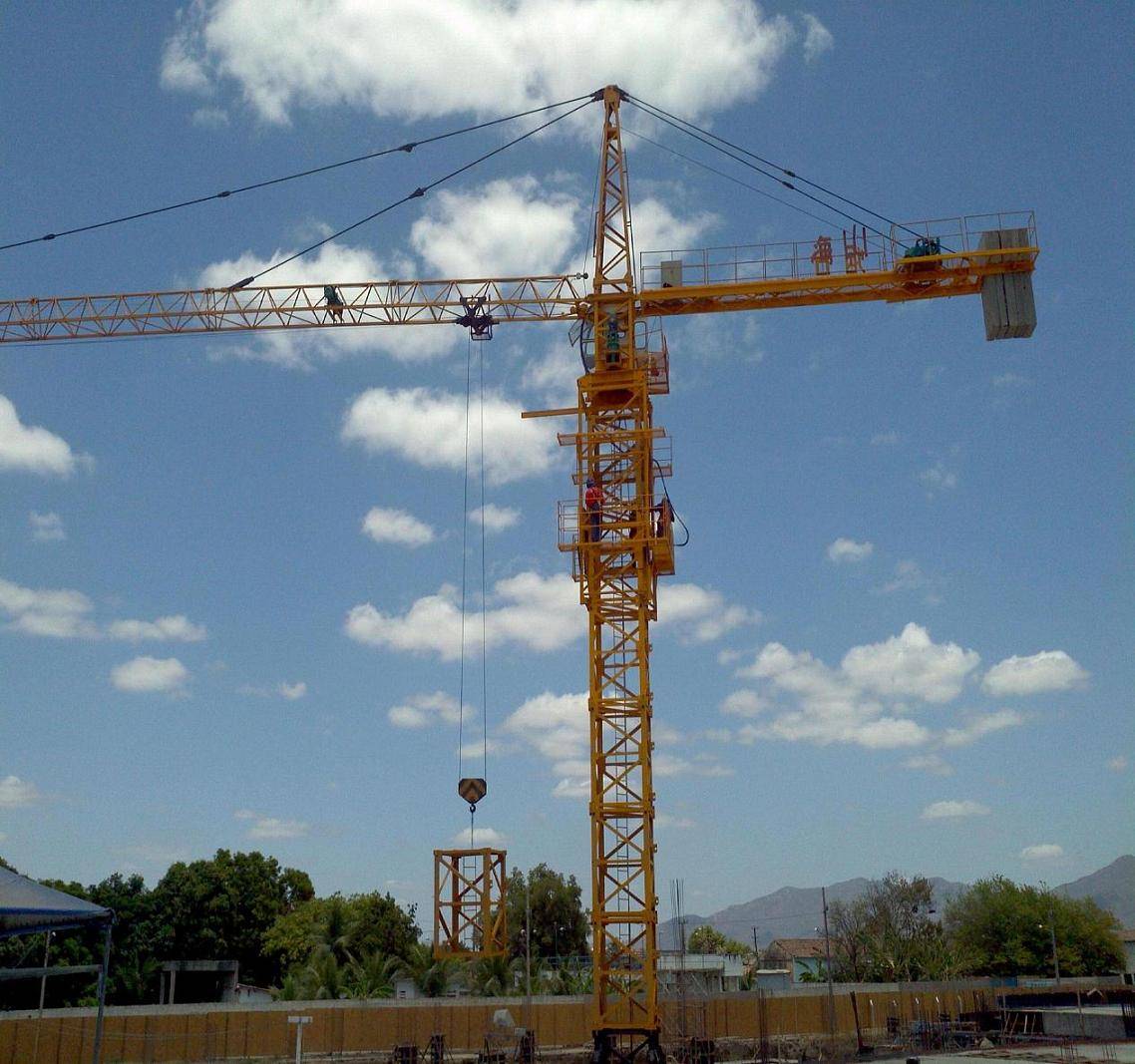 6T Hydraulic Tower Crane(HS5013) Yantai Hemingda Trading Co., Ltd