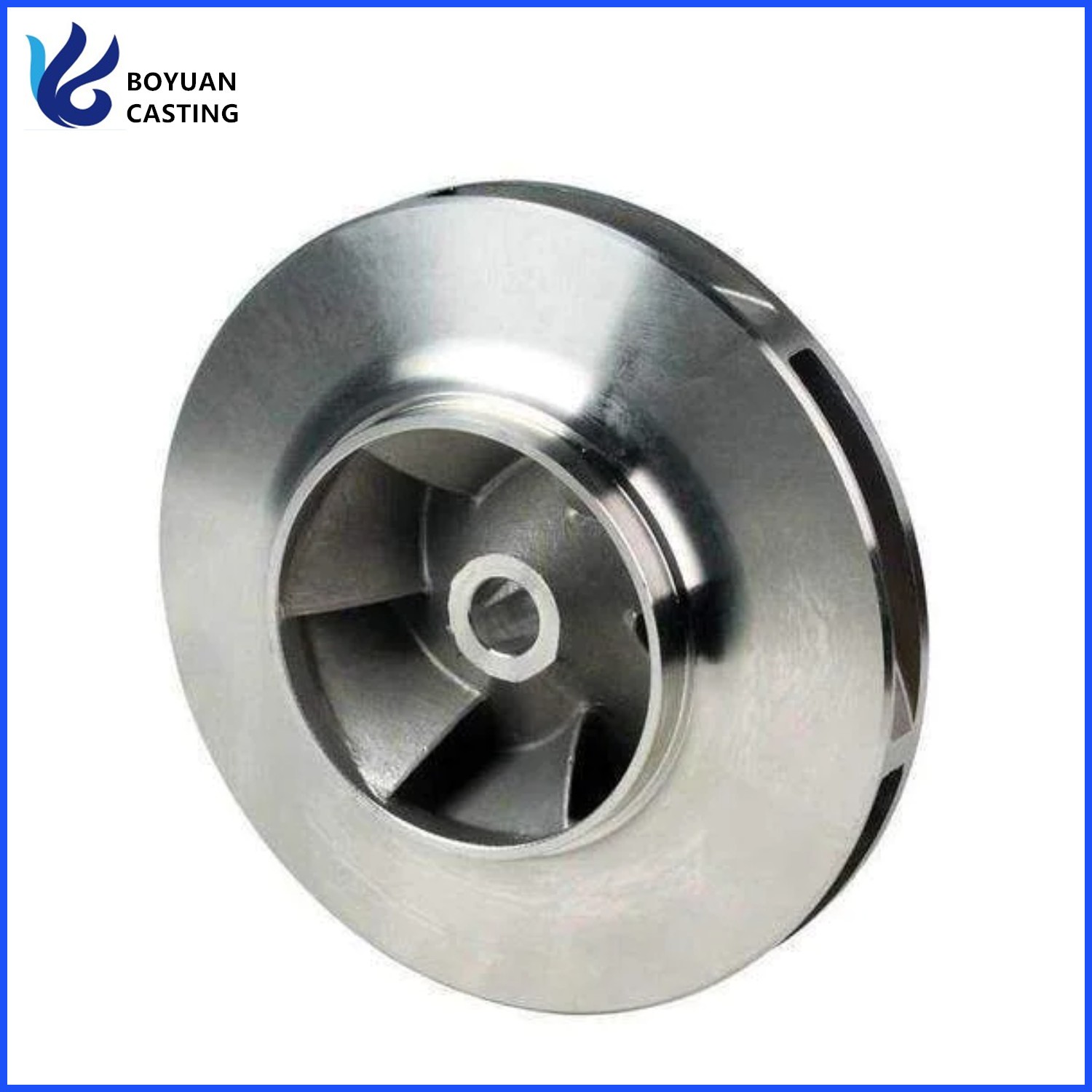 Aluminum Alloy A356 Refrigeration Compressor Closed Impeller By Die ...