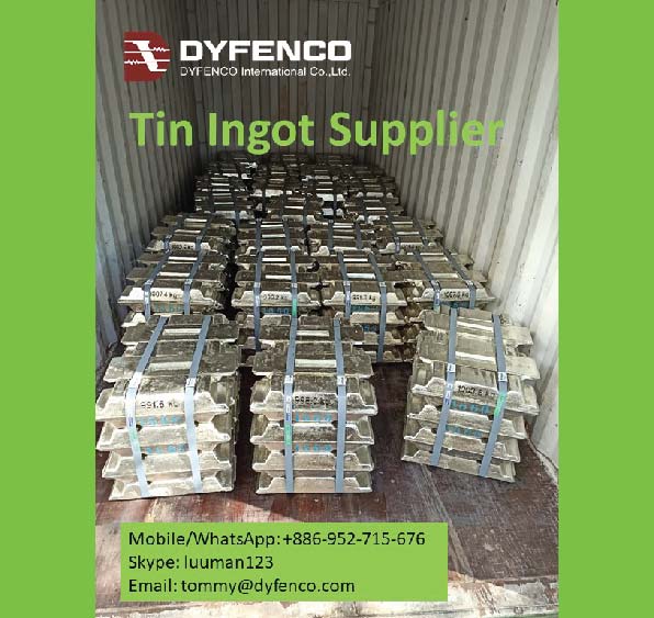 Pure Tin Ingots Dyfenco International Co., Ltd.