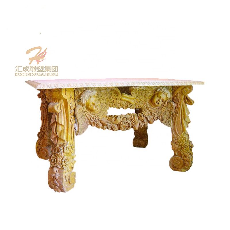 High Quality Marble Garden Table For Sale - Quyang Huicheng Sculpture