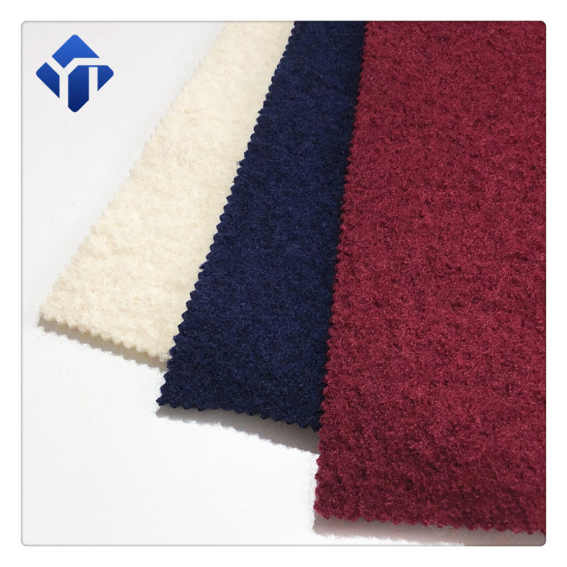 100 wool knit fabric