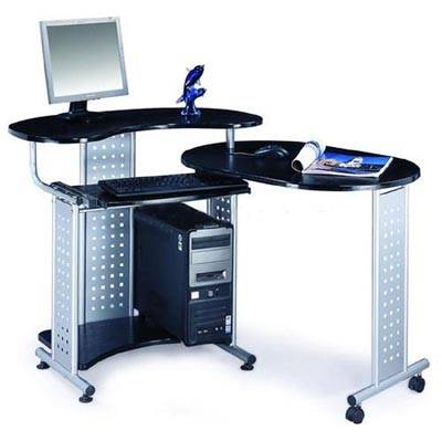 Computer Desk Glass Computer Desk Computer Table Tempered Glass