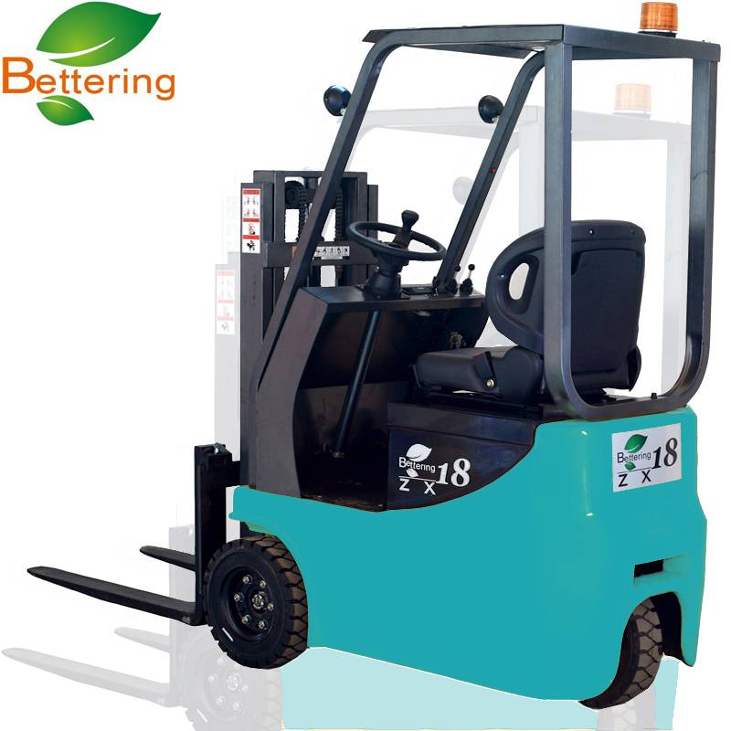 3 Wheel Electric Forklift For Container And Warehouse CE Certified ...