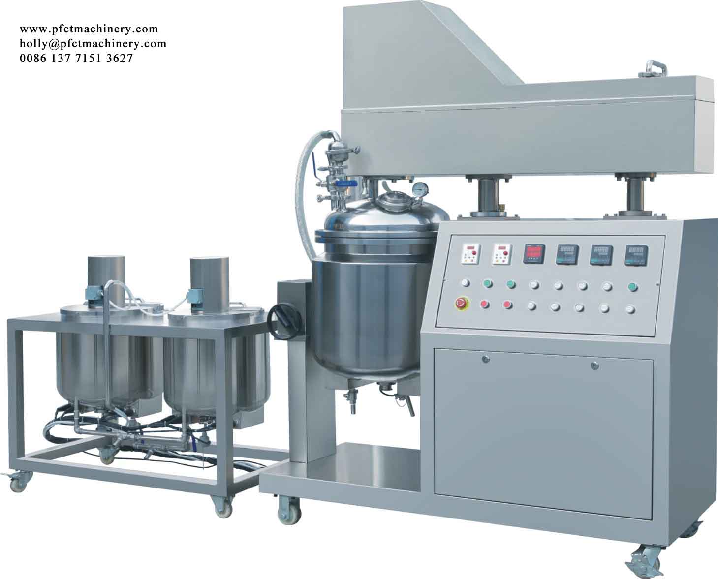 ZJR-50L Pharmaceutic Ointment Vacuum Homogeneous Mixer - Wuxi PFCT ...