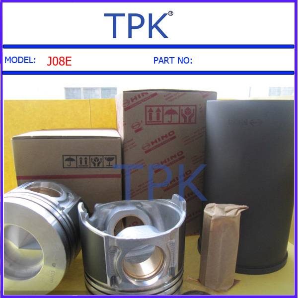 Hino H07C, J05C,J05E,J08E,EK100,EF750 K13C, Engine Parts, Liner Kit ...