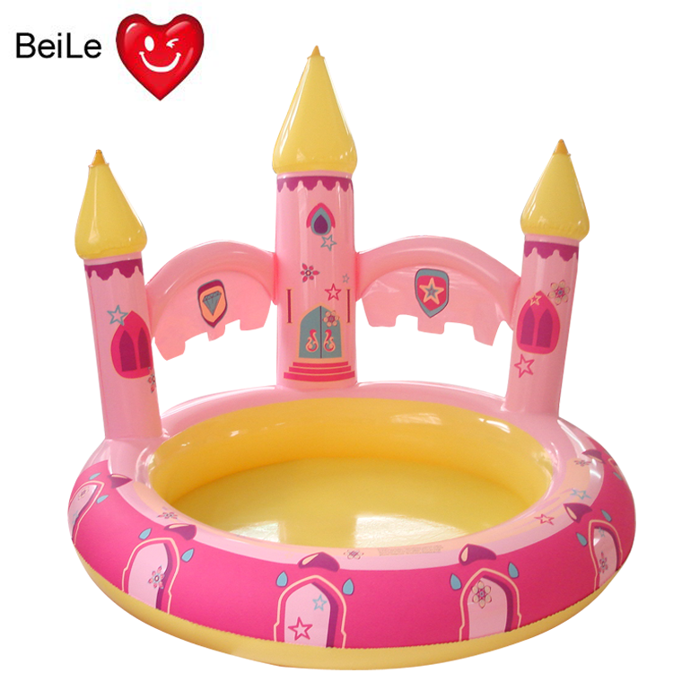 princess castle paddling pool