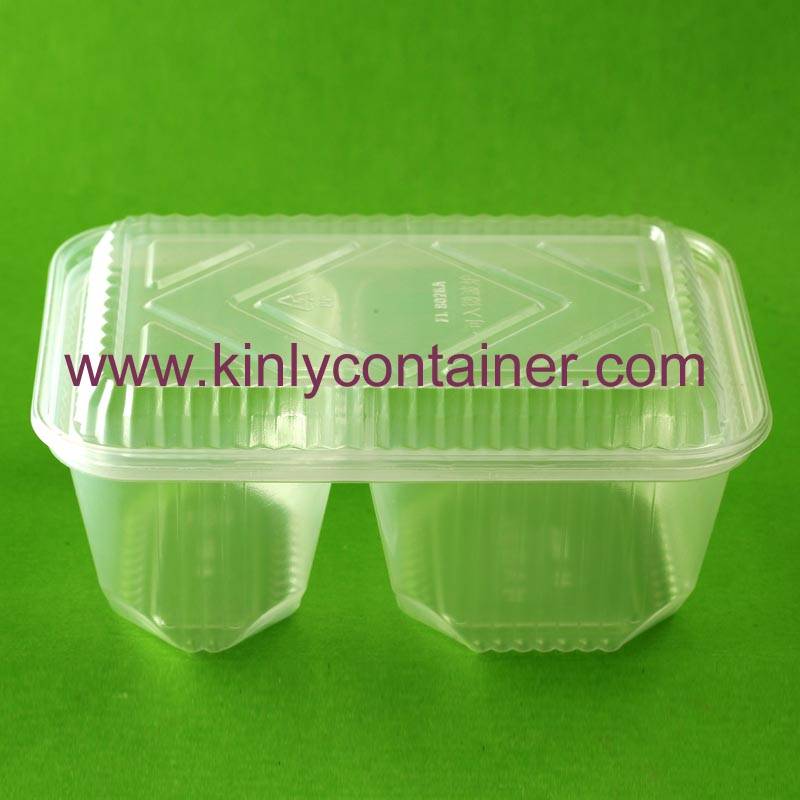 Microwaveable Filp Box 2 Compartments - Kinly Container - ecplaza.net