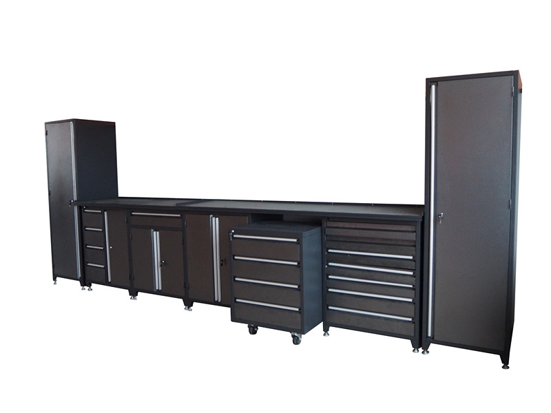 Metal Tool Cabinets Storage Garage Organizer Industrial Workbench