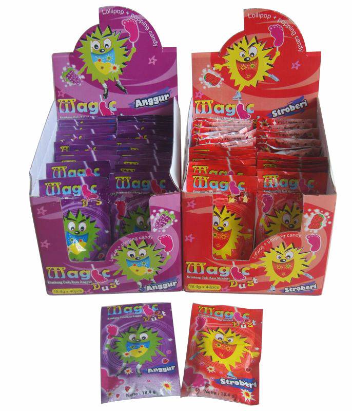 18 4g Popping Candy With Lollipop Meizhou City Ruimaqi Foods Co