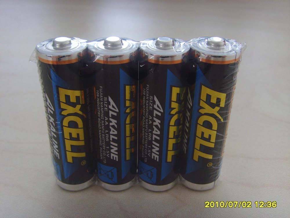 EXCELL AA/LR6 ALKALINE BATTERY - Shanghai Phidix Trading Limited ...