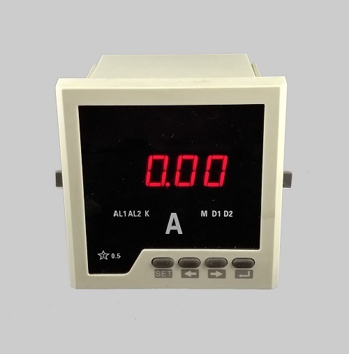 Single Phase Digital Ammeter With RS Comm Programmable Function