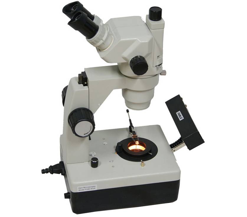 Optical Gemological microscopes 6.5-45X(90X). 