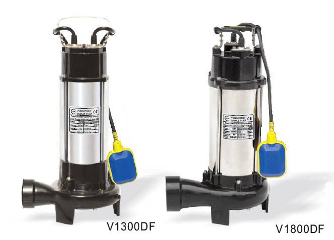 V(WQ)MODEL WITH CUTTING SYSTEM SUBMERSIBLE SEWAGE PUMP - ZHEJIANG 3F ...