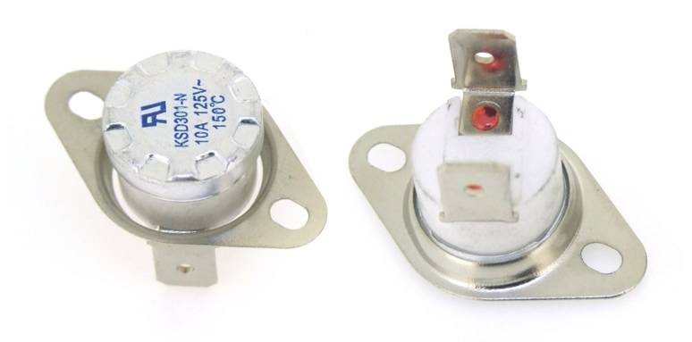 Thermostat ksd301g from 150 degrees X Oven Iron Boiler Flavia 0099 and other uses 